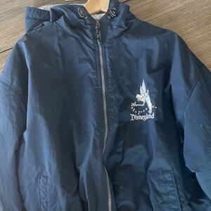 Disney Navy Blue Kids Raincoat with Tinkerbell